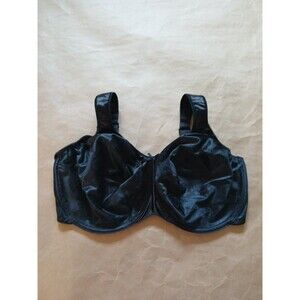 Bali Minimizer Bra Womens 38DDD Black Underwire Full Coverage